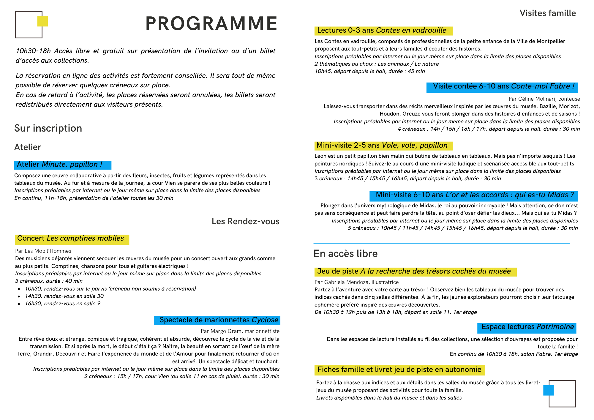 programme(b)